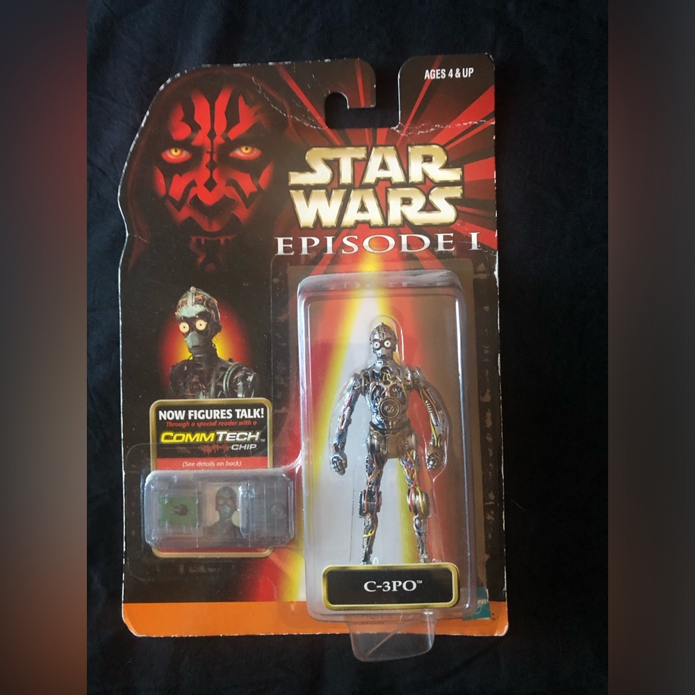 Star Wars E1 C-3PO  / Mint on Cardback Sealed / 1998
